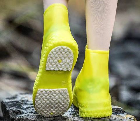 Pro-Grade Wear-Resistant Waterproof Shoe Covers (Reinforced Silicone)