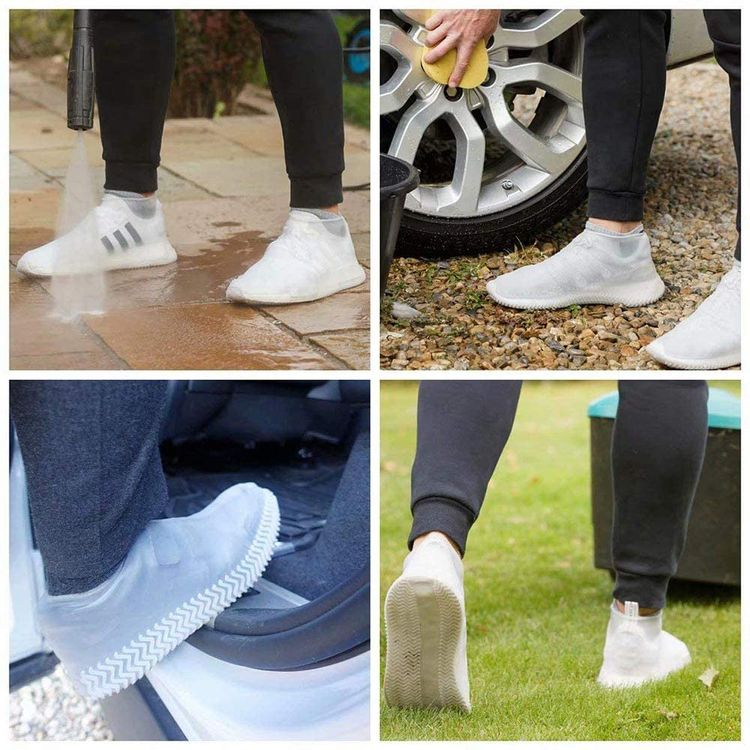 Pro-Grade Wear-Resistant Waterproof Shoe Covers (Reinforced Silicone)